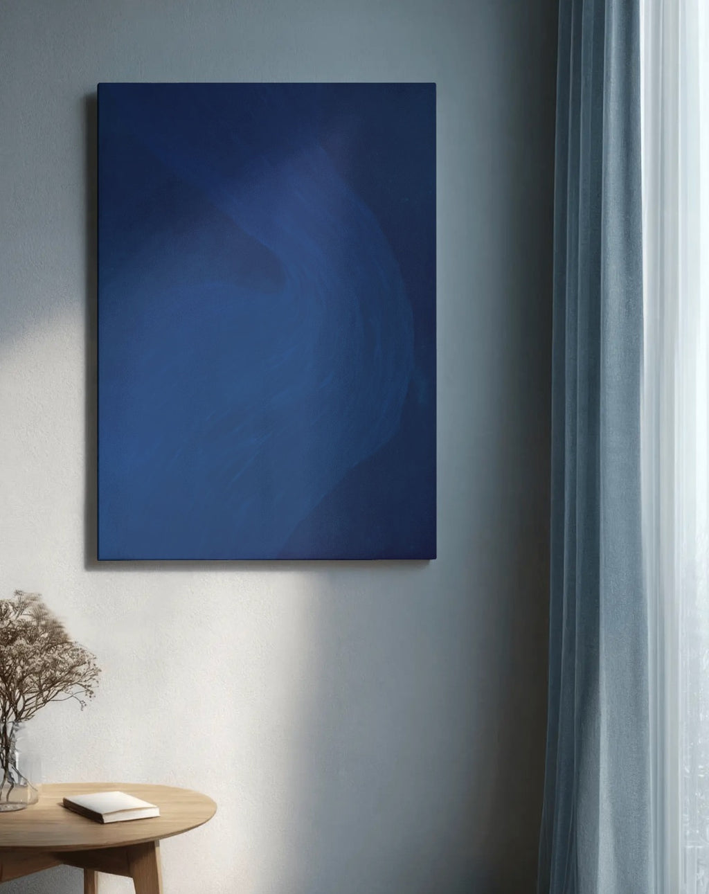 dybhavsnat. akryl på lærred. 60x80.