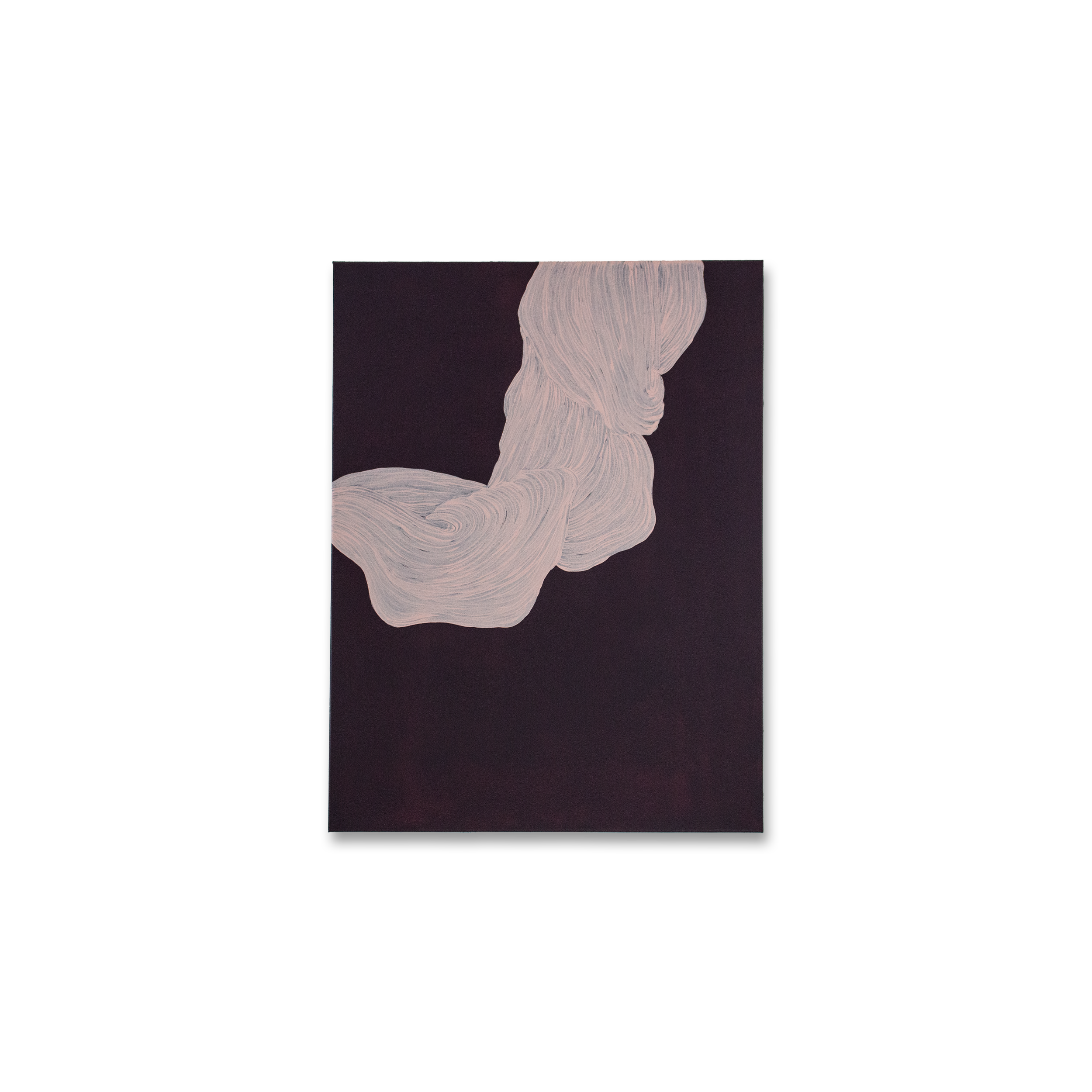 åreflod. akryl på lærred. 60x80.