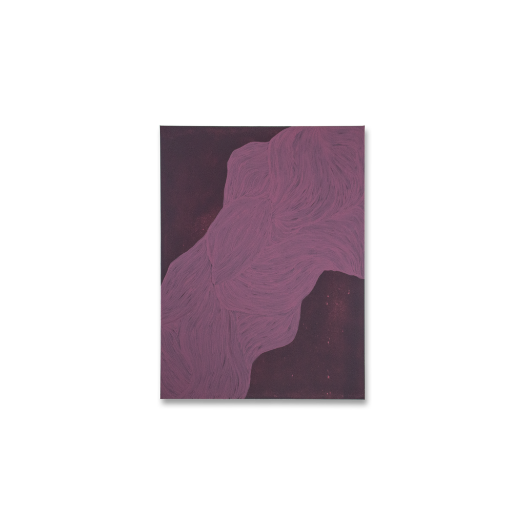 blodslør. akryl på lærred. 60x80.